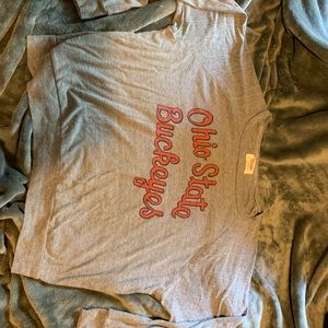 Homage Ohio State long sleeve crop top L